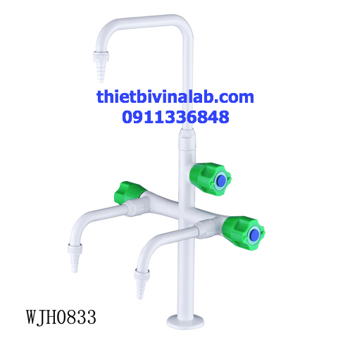 Vòi rửa 3 nhánh phòng thí nghiệm WJH0833